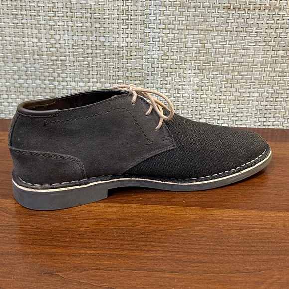 🌟HP🌟Kenneth Cole Reaction Green Desert Sun Herringbone & Leather Desert Boots - Picture 7 of 11